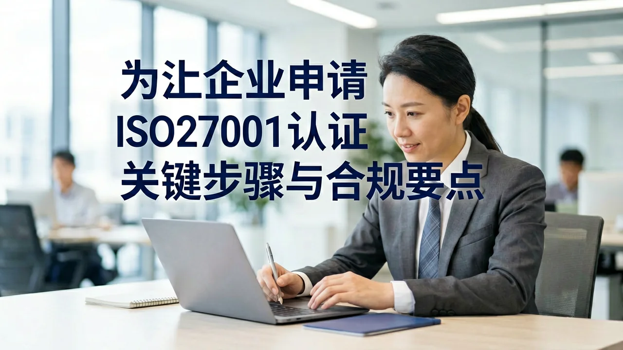 上海企业申请ISO27001认证的关键步骤与合规要点